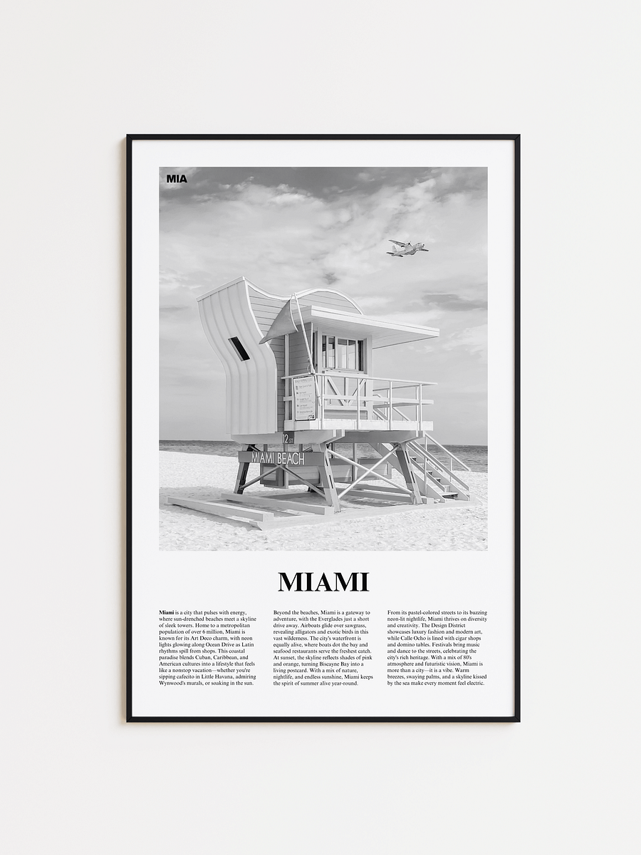 Miami 03 Newspaper Poster product image (1)