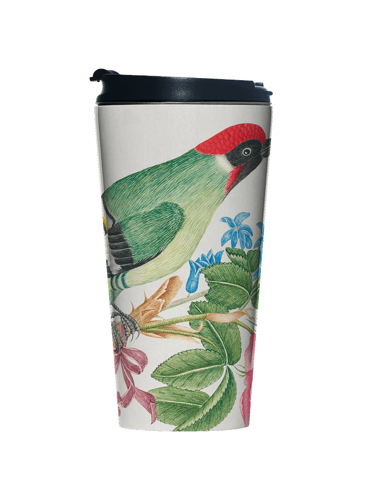 Vibrant Avian Oasis Travel Mug product image (1)