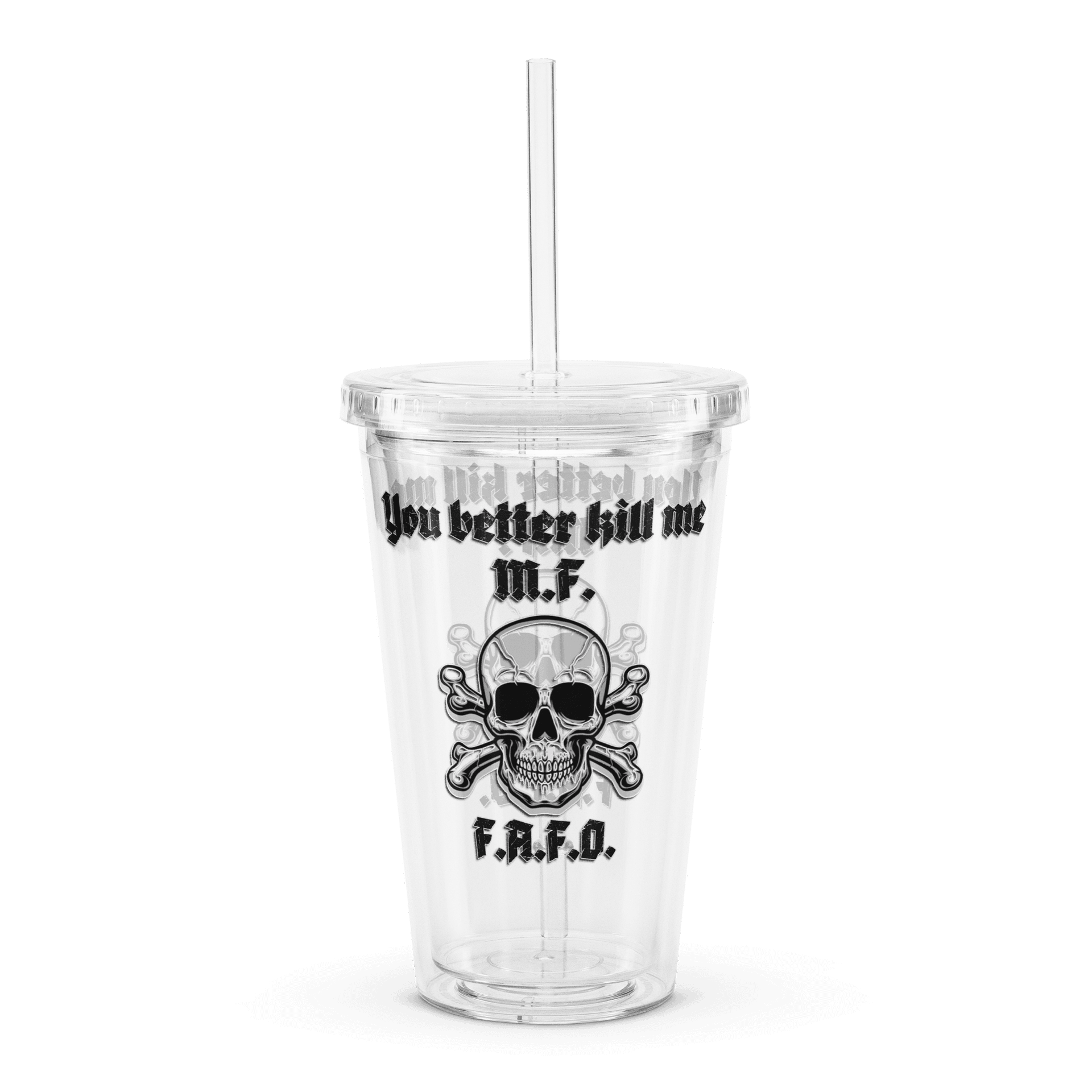 Better Kill Me - Censored Clear Tumbler product image (4)