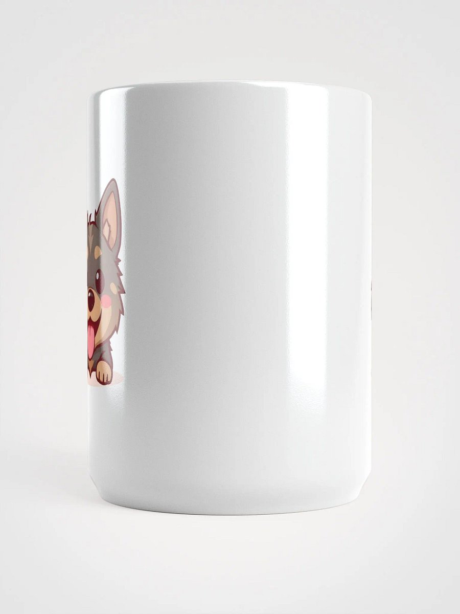 Adorable Lancashire Heeler Cartoon White Glossy Mug product image (5)