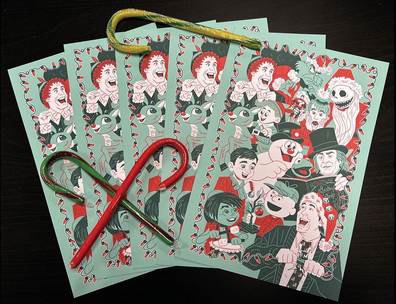 Christmas Classics Postcard Pack