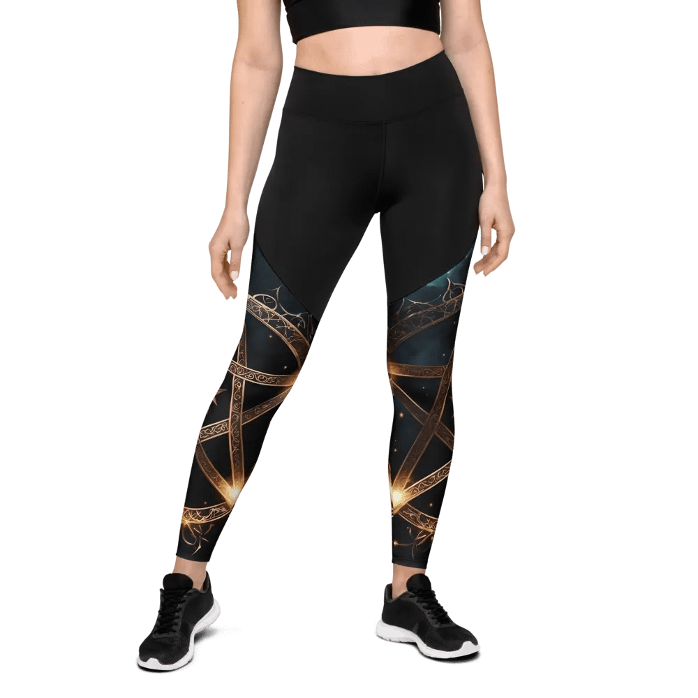 Symbology Black Top Leggings with Pocket product image (1)