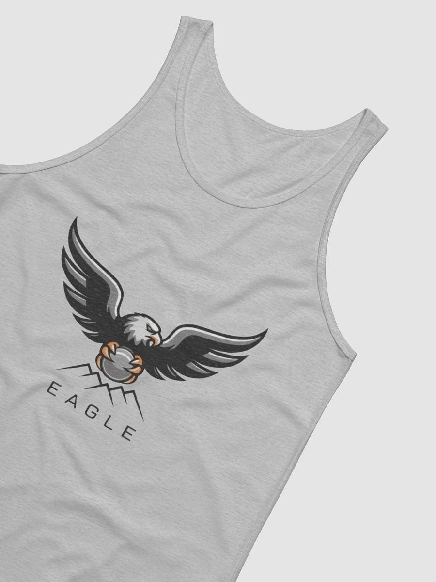 Eagle Unisex Jersey Tank - Lightweight Cotton, Bold Eagle Design product image (4)