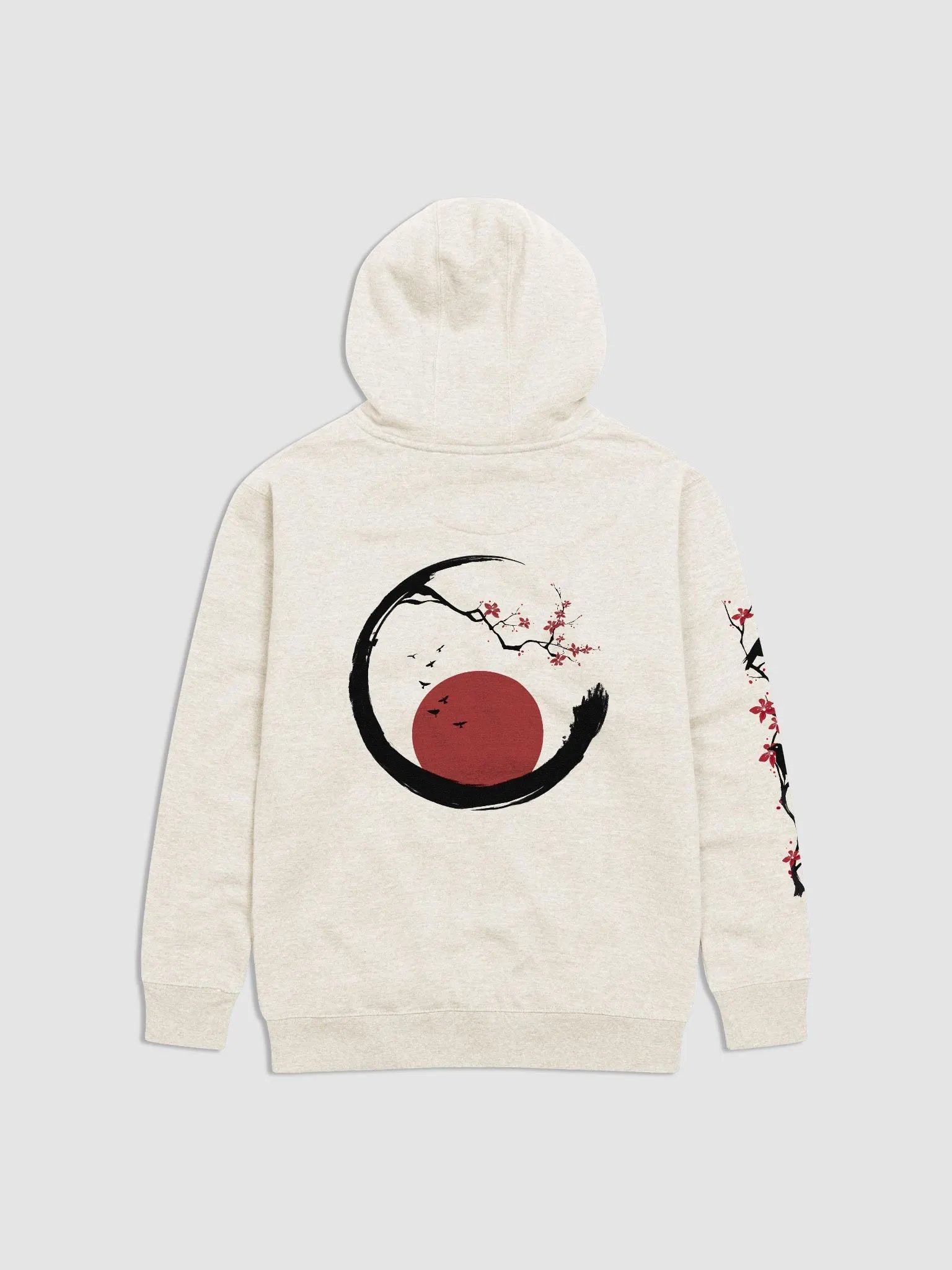 blossom hoodie ~ bone product image (1)