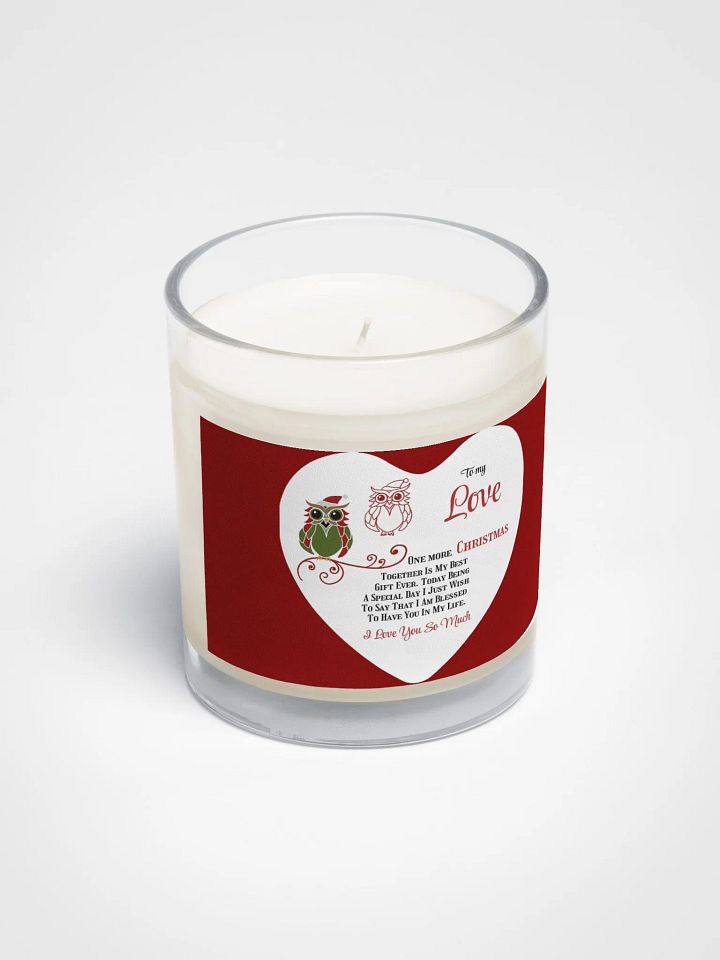 To my love One more christmas together Soy Wax Candle product image (2)