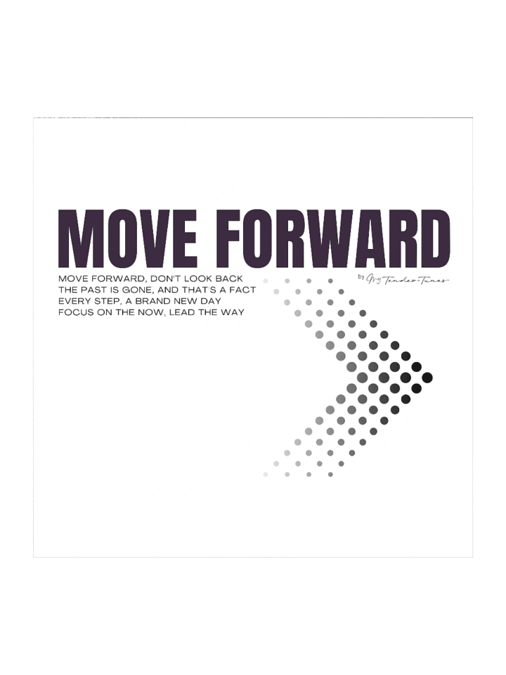 MOVE FORWARD – Inspirational Lyric Sticker product image (3)