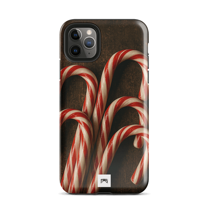 Tough Logo Case for iPhone® ("Candy Cane") product image (59)