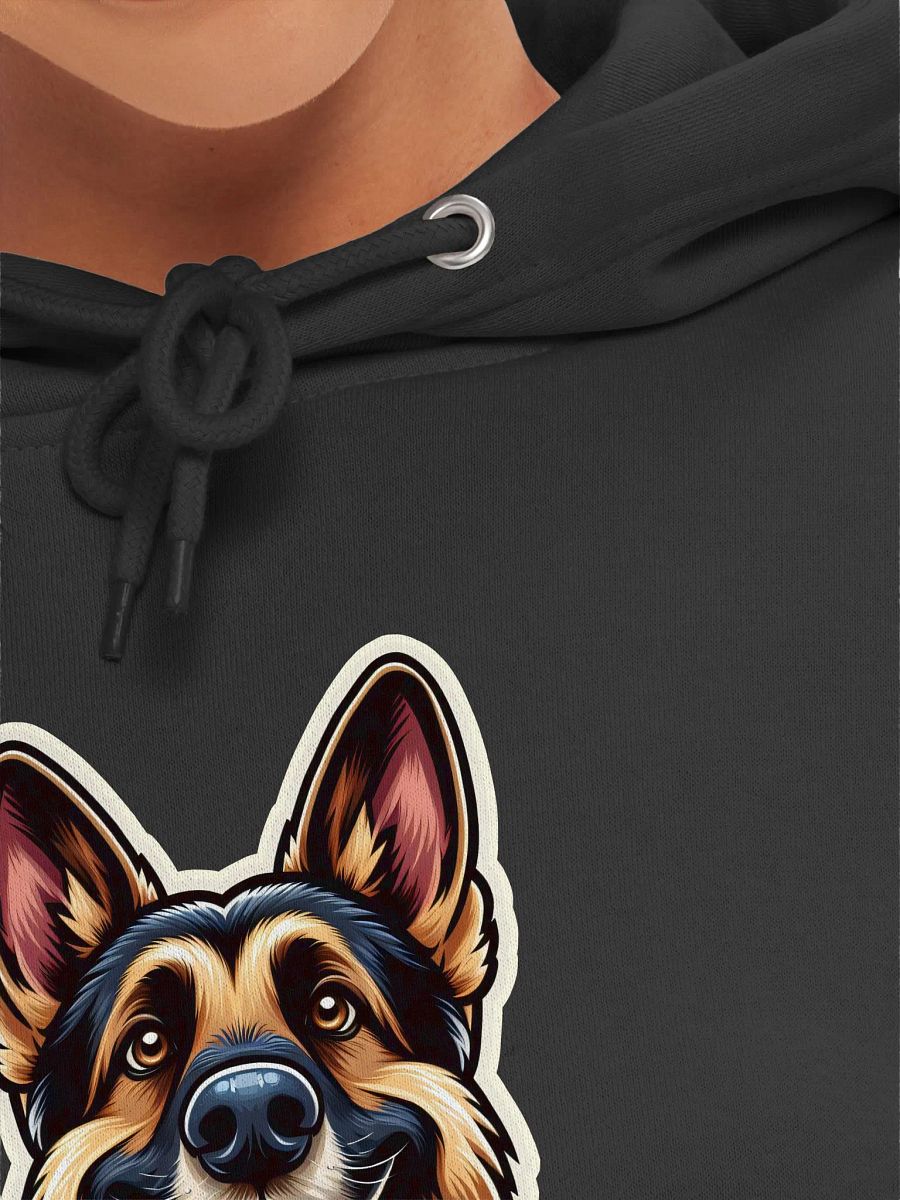 German Shepherd Fun Illustration Hoodie product image (54)