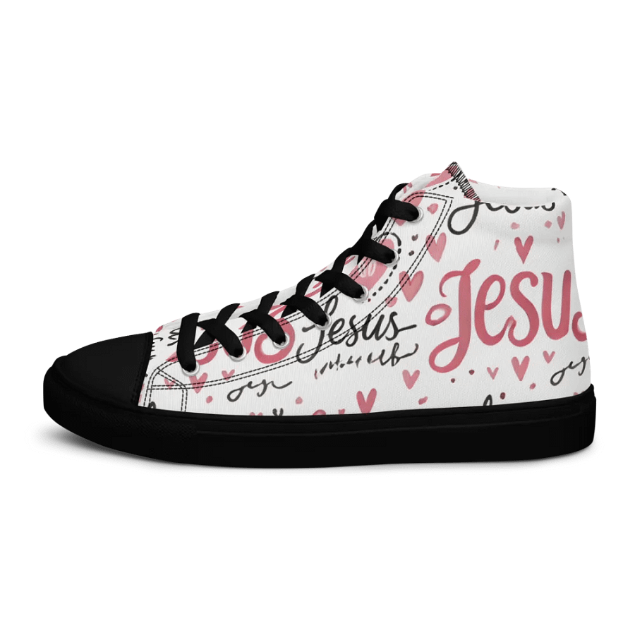 Jesus Love Women's High Tops product image (13)