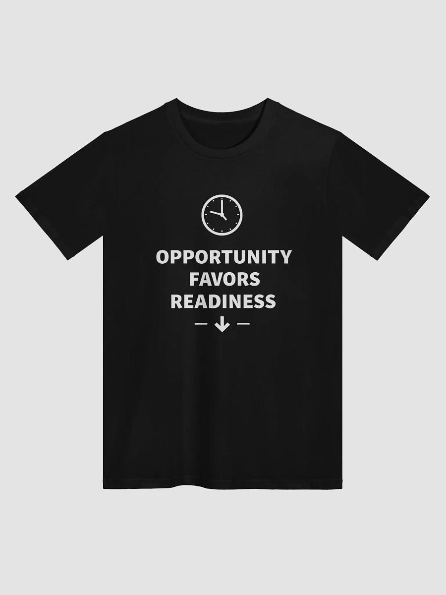 Unlock Your Destiny with Bruno Mars’ Wisdom: Opportunity Favors Readiness – Empower Your Life & Style with This Exclusive T-Shirt! product image (1)