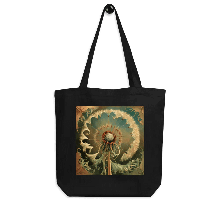 Art Nouveau Dandelion Golden Seed Head Tote Bag product image (7)