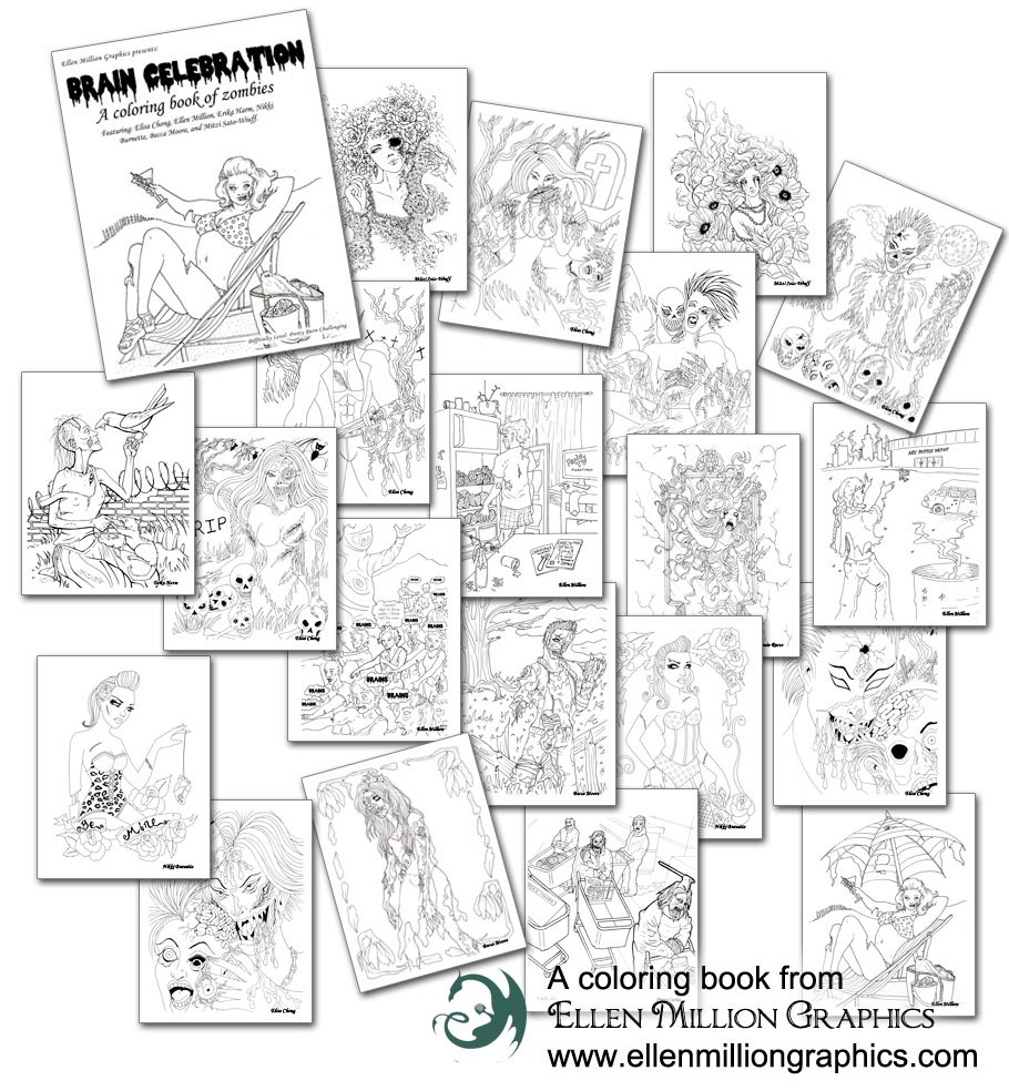 Brain Celebration - Coloring Book product image (2)