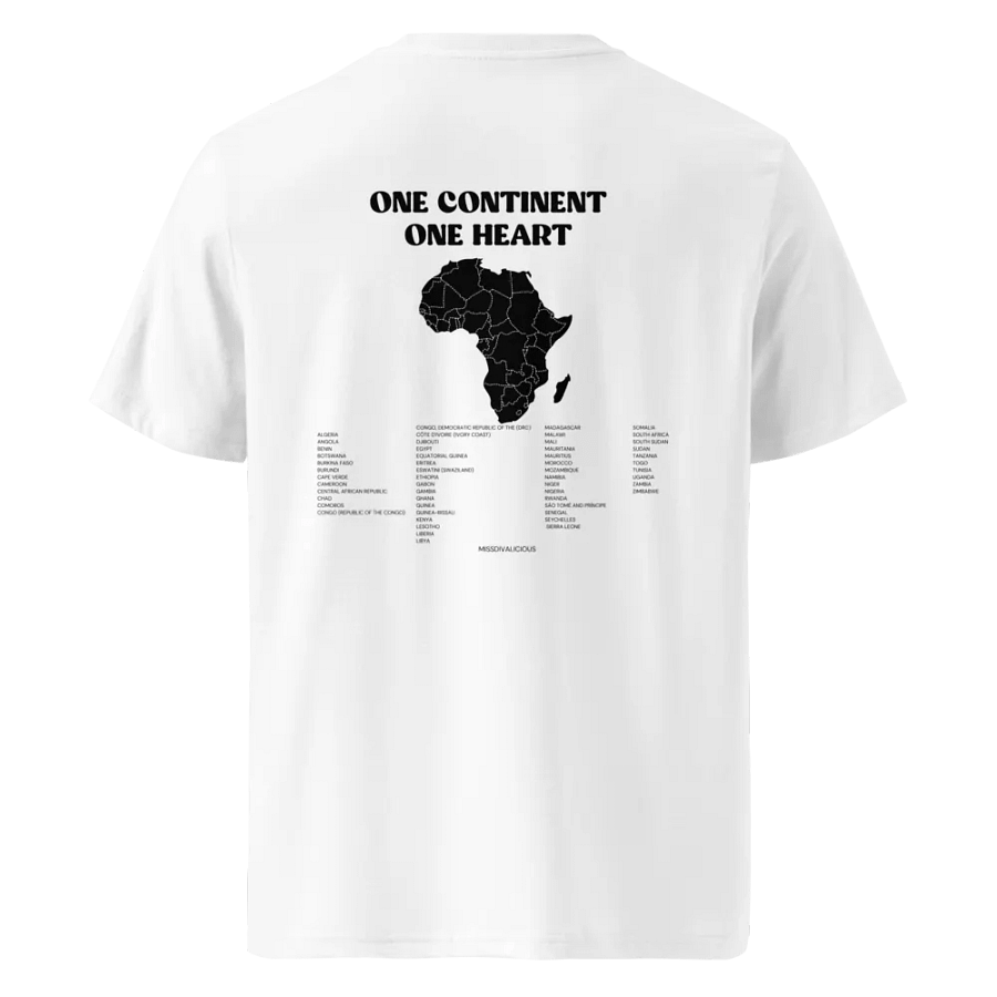 Africa United Unisex Organic Cotton T-Shirt – Celebrate African Unity & Heritage product image (45)