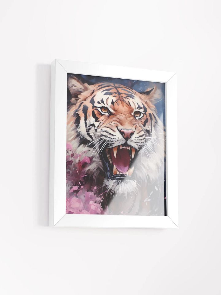 Roaring Tiger Framed Art Print product image (2)