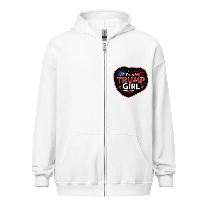 Zip Hoodie: Trump Girl product image (1)