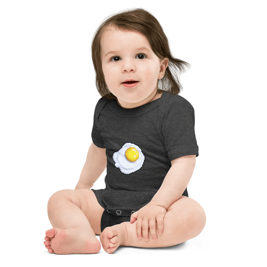 Pixel Egg Baby Onesie 🍳 product image (2)