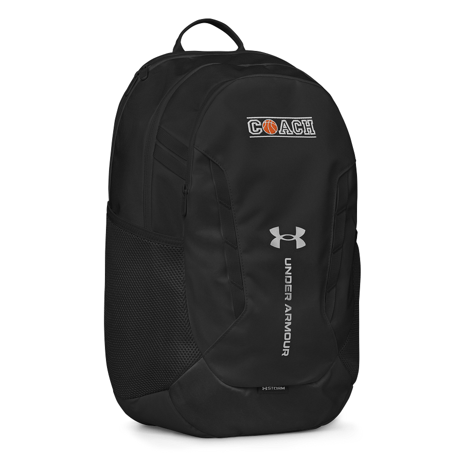 Embroidered Under Armour Coach Backpack – Water-Resistant Laptop & Gear Bag product image (3)
