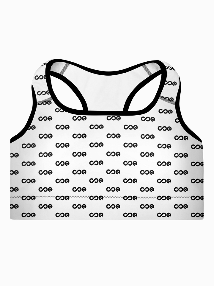 COE All Over Print Sports Bra White product image (1)