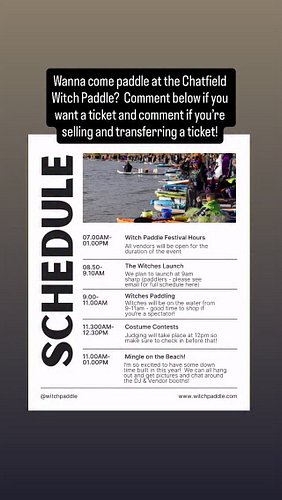 I’m still getting messages of people who can’t make it and are wanting to transfer their tickets.  Comment below if you’re lo...