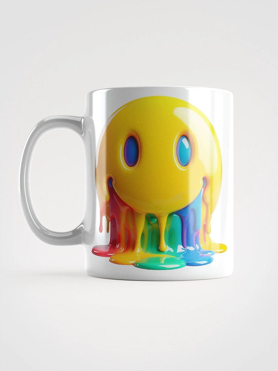 Sick Smiley #Humorous Glossy White Mug product image (6)