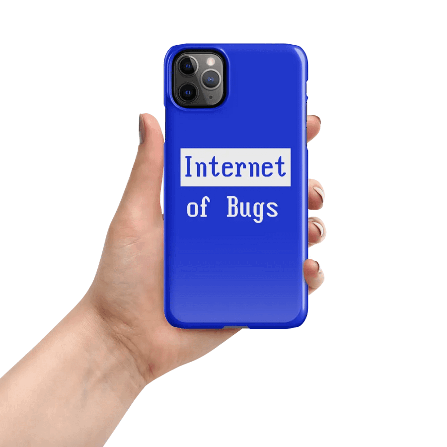 Internet Of Bugs iPhone case product image (51)