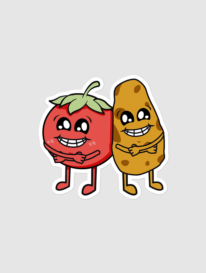 Tomato and Potato | Tier 4 Supporters Character Sticker product image (1)