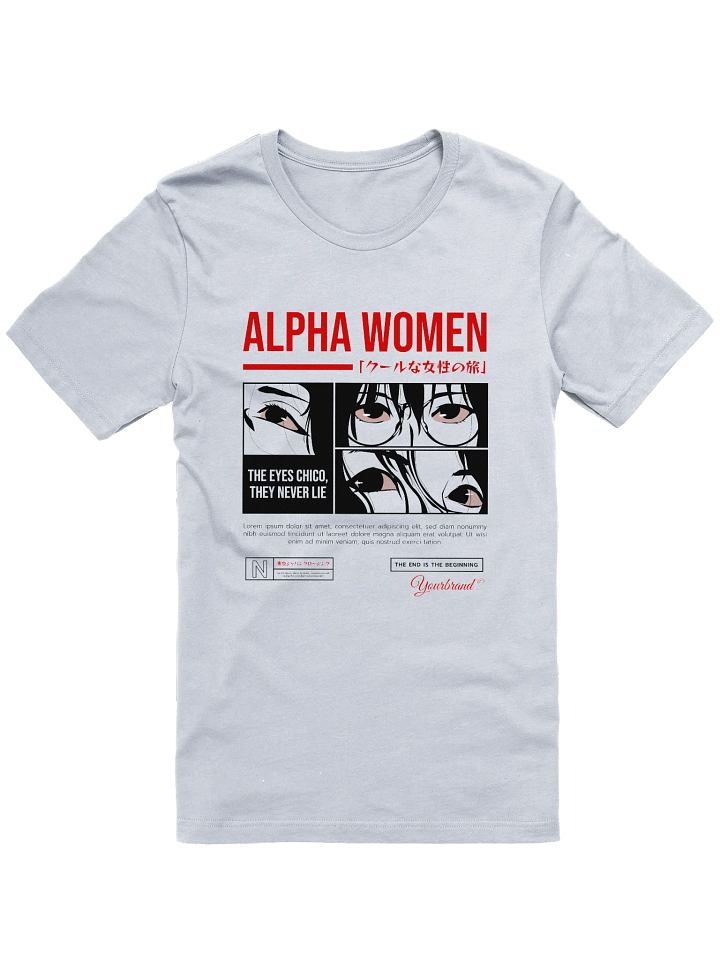 Alpha Women Expressions T-Shirt product image (1)