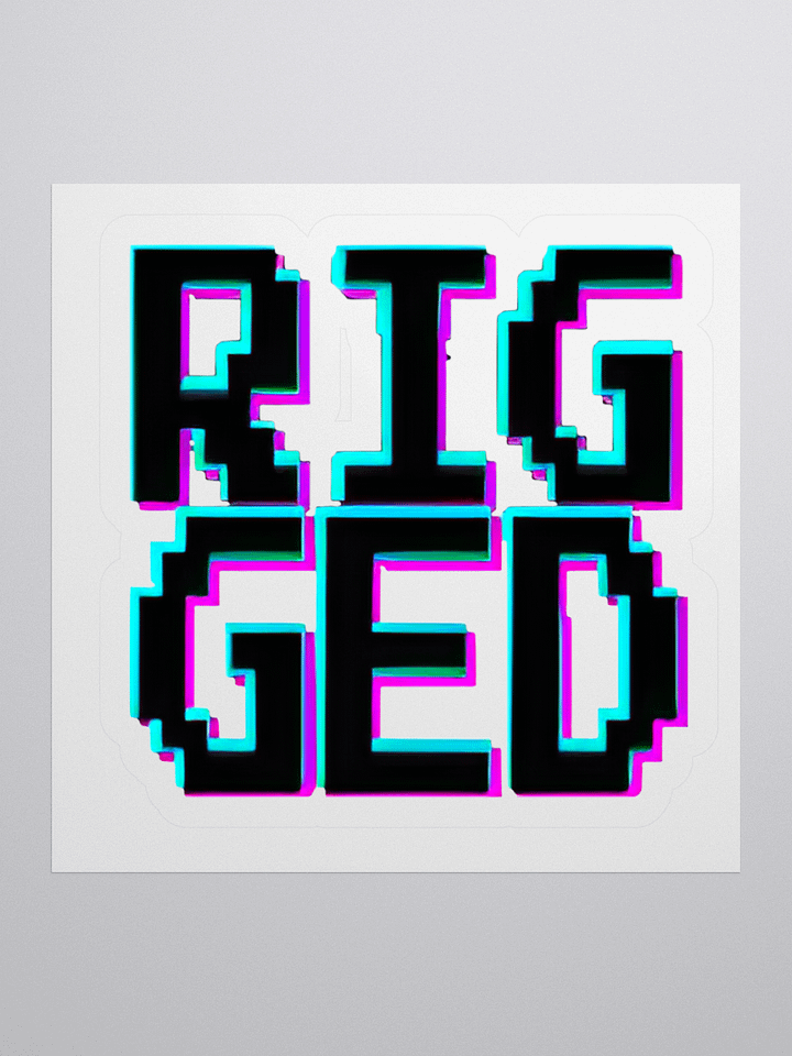 RIGGED.sticker-v1 product image (1)