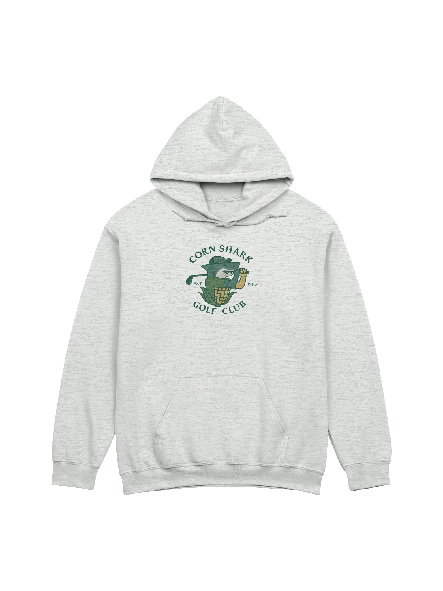CornShark Golf Club (Grey Hoodie) product image (1)
