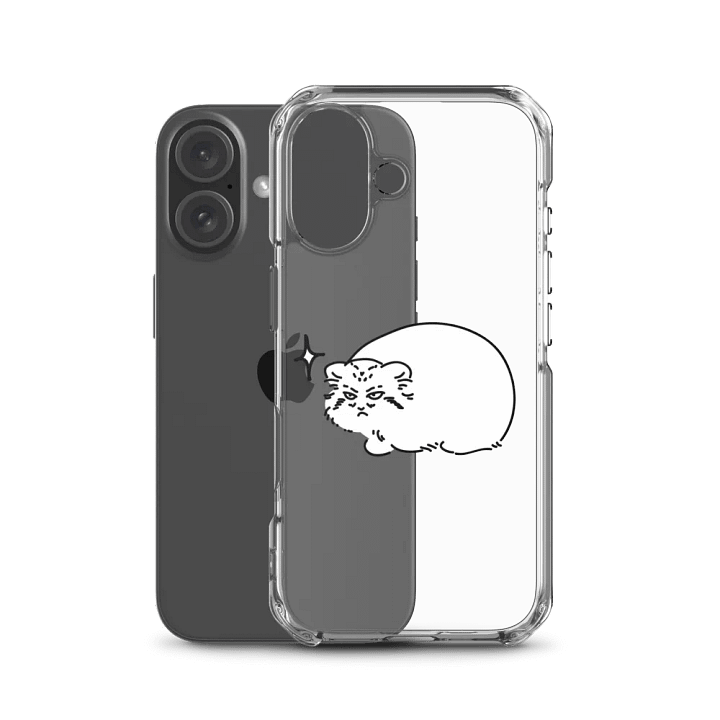 Grumpy Manul - Clear iPhone Case product image (50)