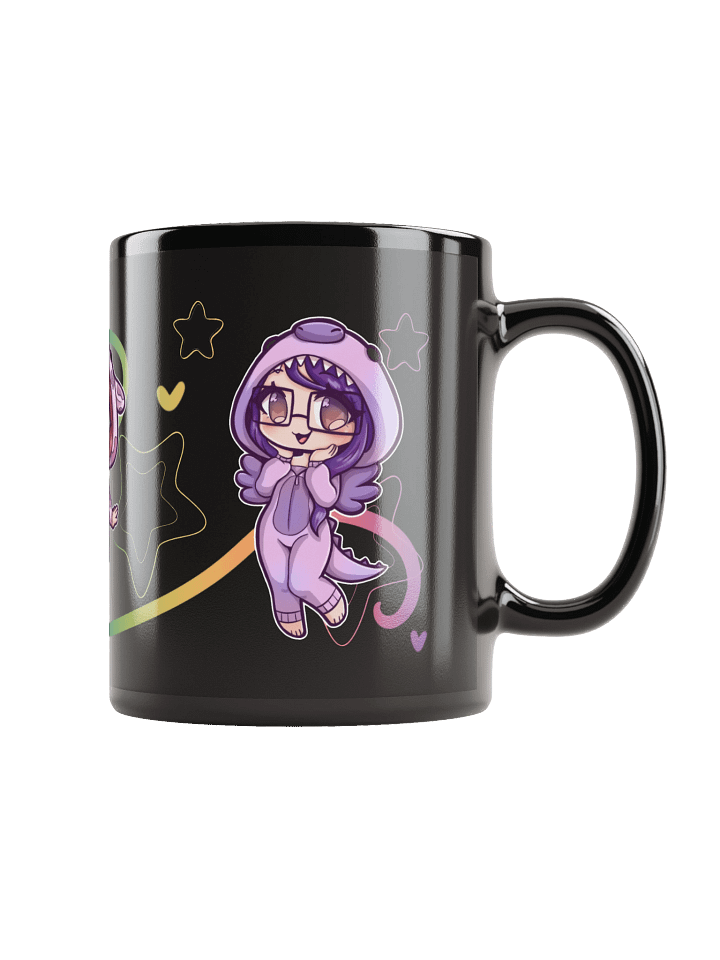 Tux2, MissieB12, and Mama_MJ Onesies! Collab Mug Black product image (2)