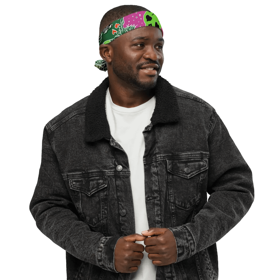 Skulls x Love Bandana Pink (21