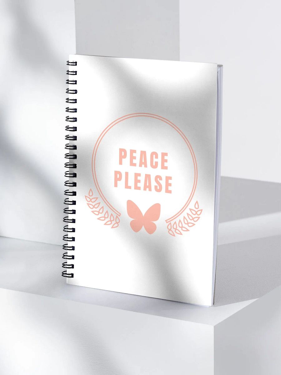Peaceful please, Spiral Notebook product image (4)