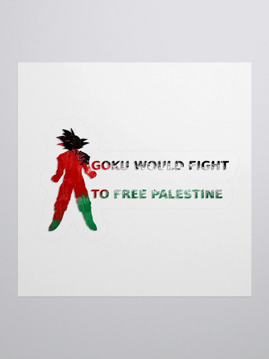 Goku Would Fight For Palestine product image (2)