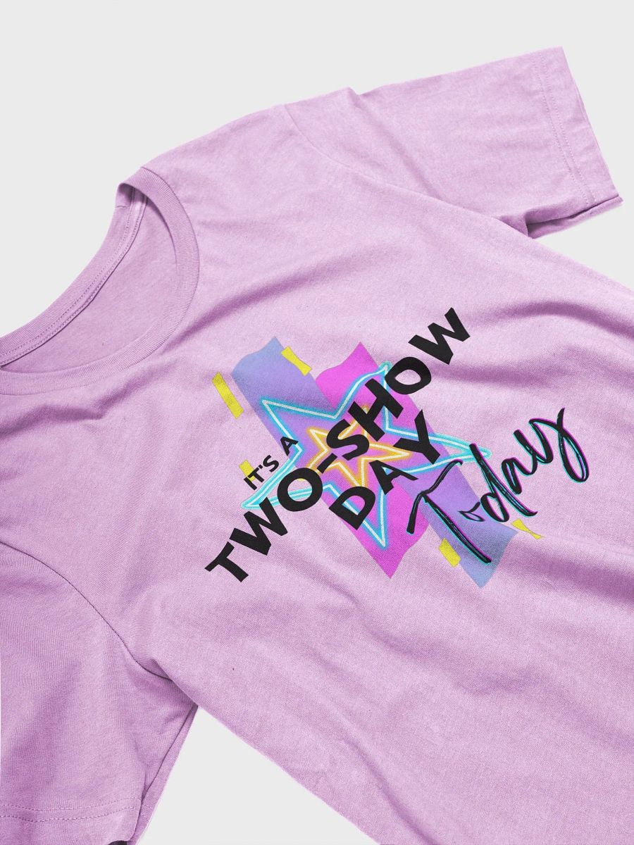 It's a two show day (black) - T-Shirt product image (2)