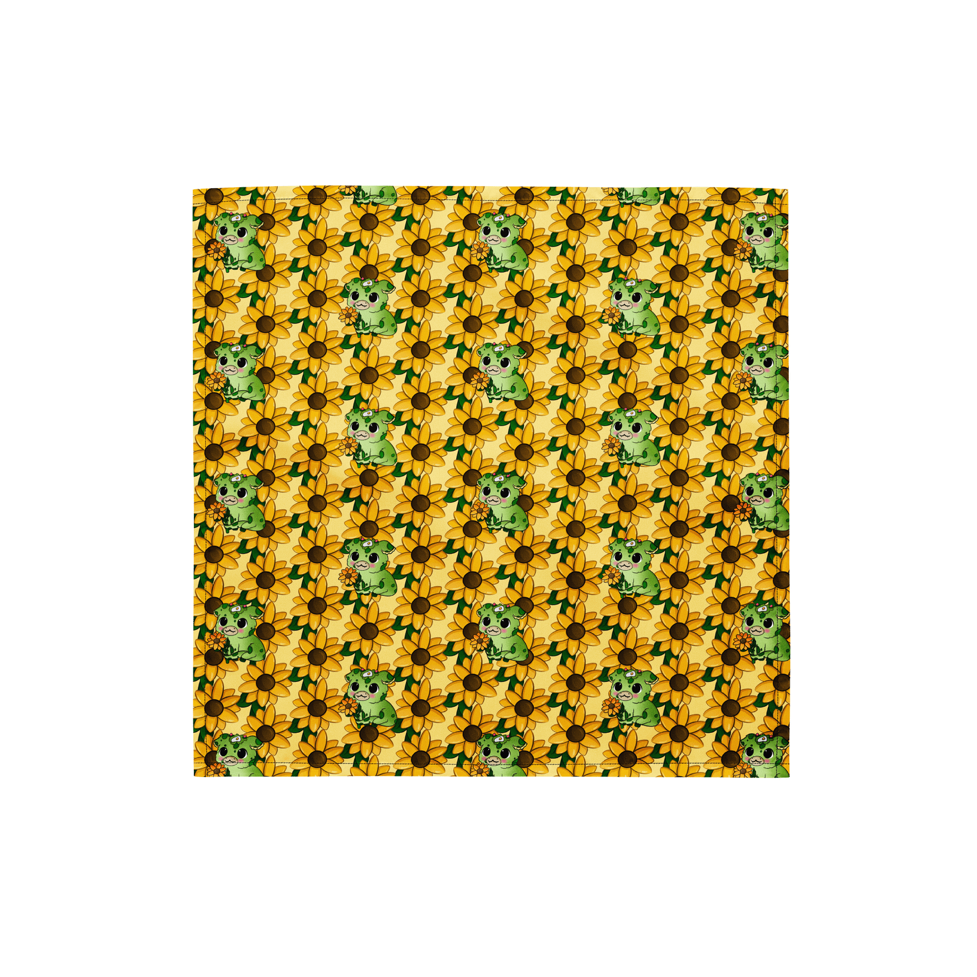 "Sunflower Bud" Bandana product image (1)