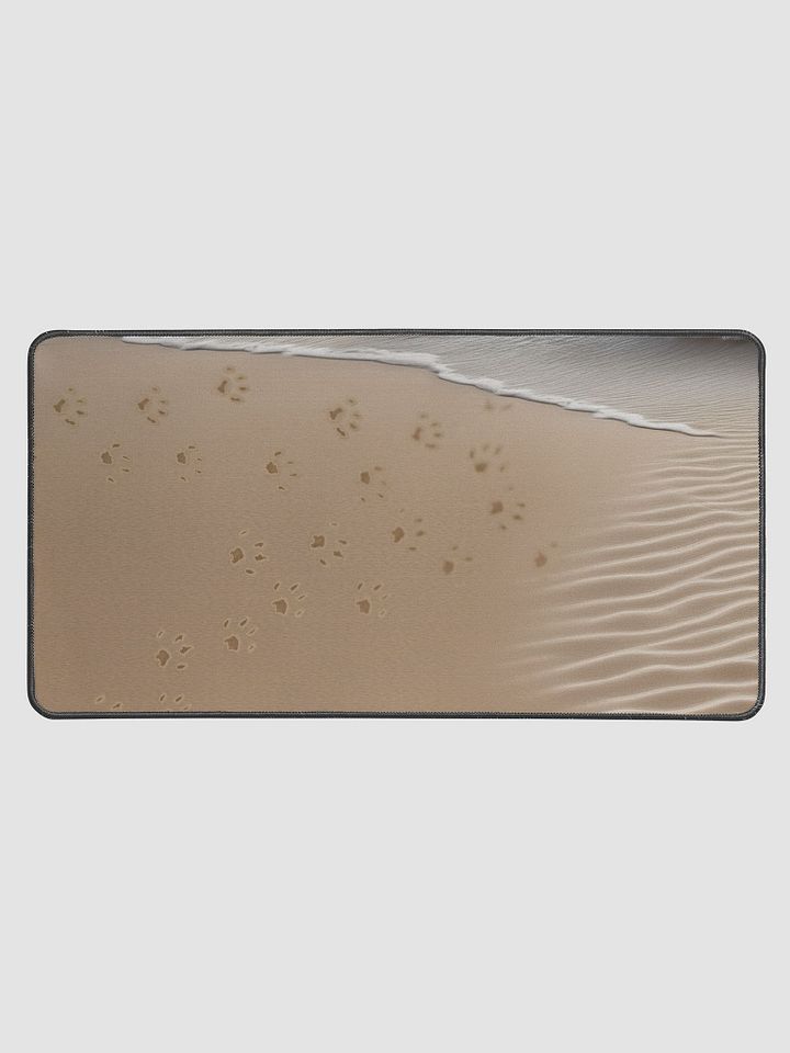 Paws on the Beach Desk Mat product image (1)