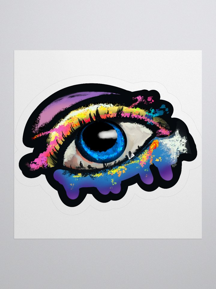 Eye See Beautiful Colors Sticker product image (1)