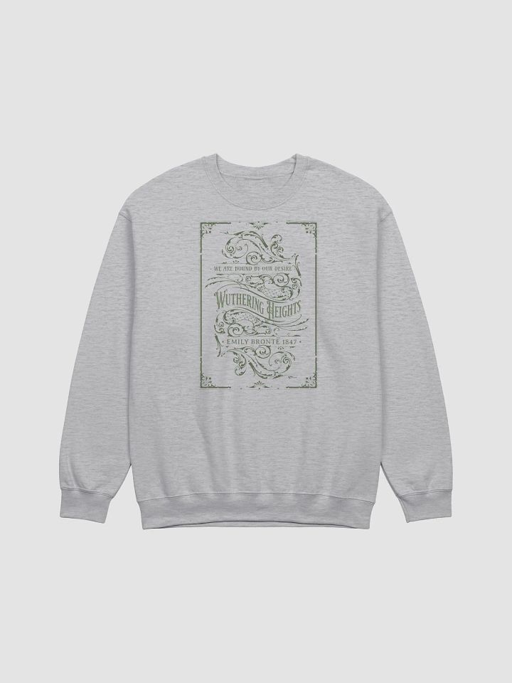 Wuthering Heights Sweatshirt, Emily Brontë Historical Romance Sweater Bookish Literary Gift, Heathcliffe Fan Art Gift, Bookclub Shirt product image (1)