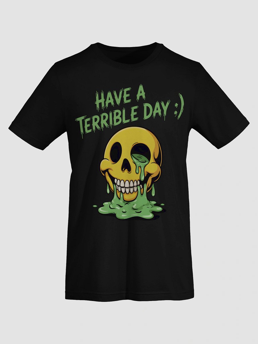 Terrible Day Skull Super-Soft Tee product image (21)