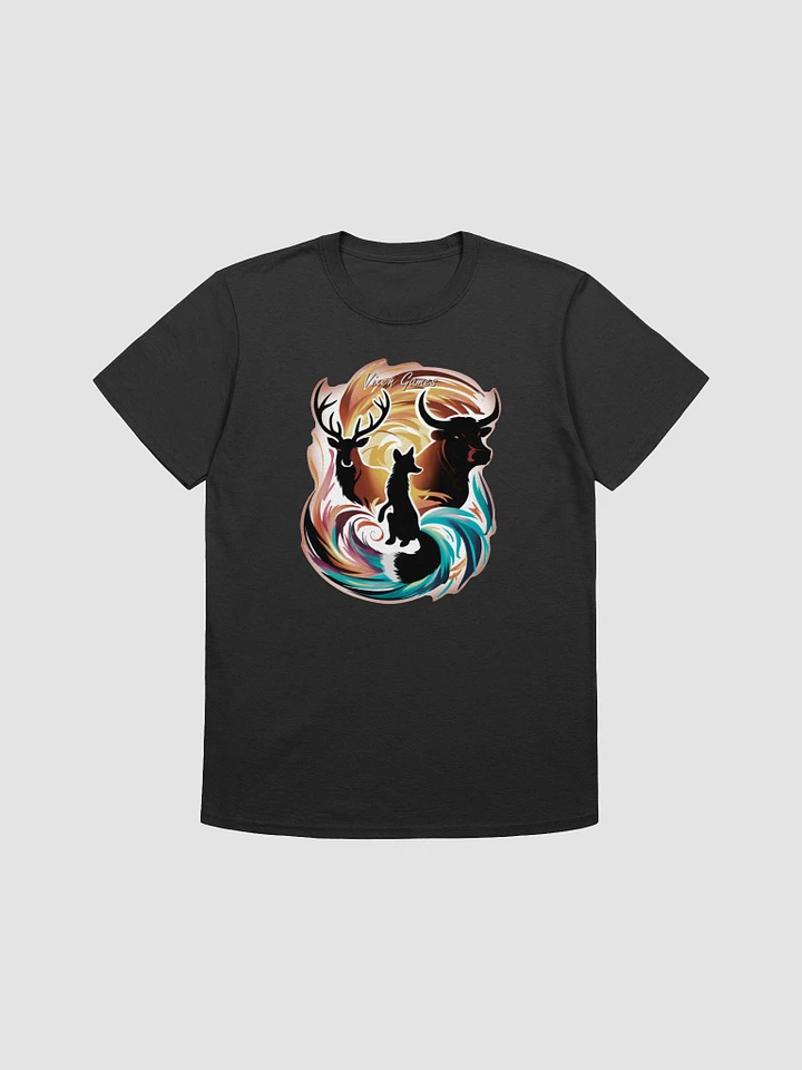 Stag Vixen and Bull Soft Swirl T-shirt product image (3)