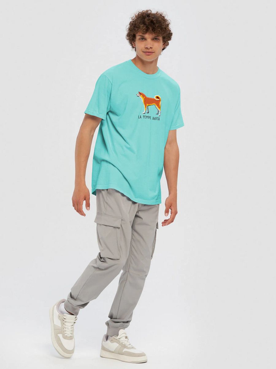 La Femme Akita T-Shirt(Embroidered) of a Japanese Akita product image (23)