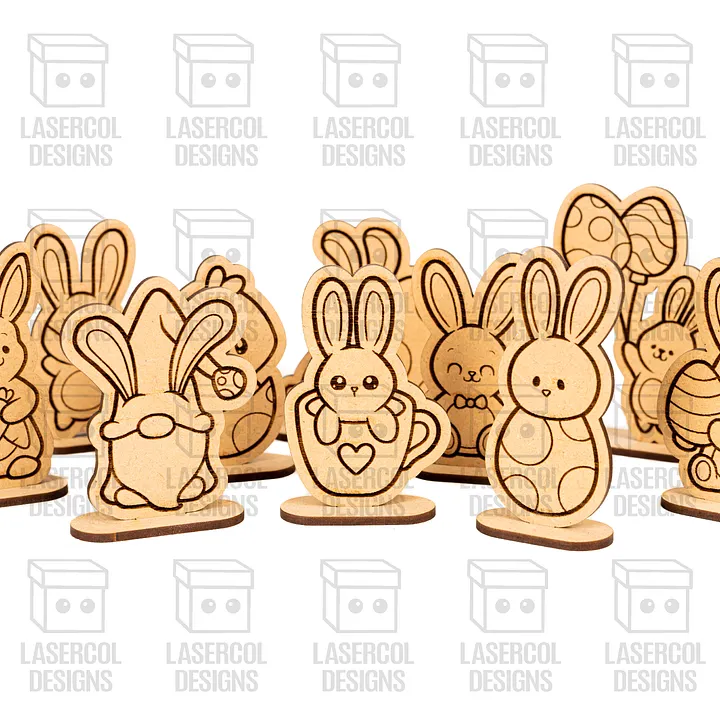 Easter Cutouts With Base Set 5 - Laser Cut Files product image (2)