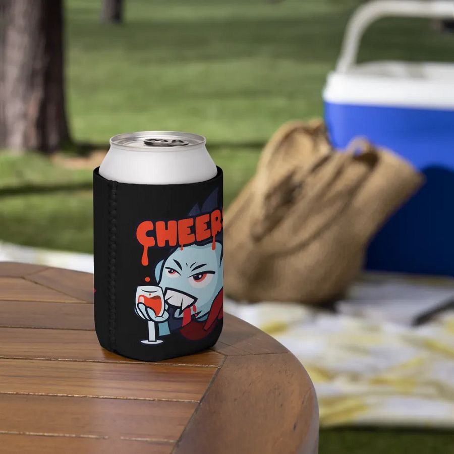 HALLOWEEN CHEERS DRINK KOOZIE product image (7)