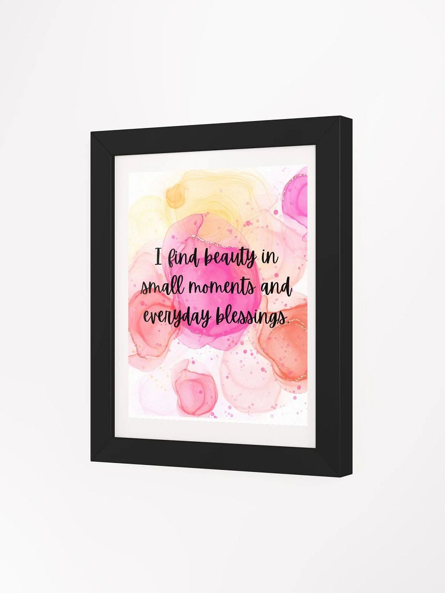 Beauty in Small Moments Wall Art product image (5)