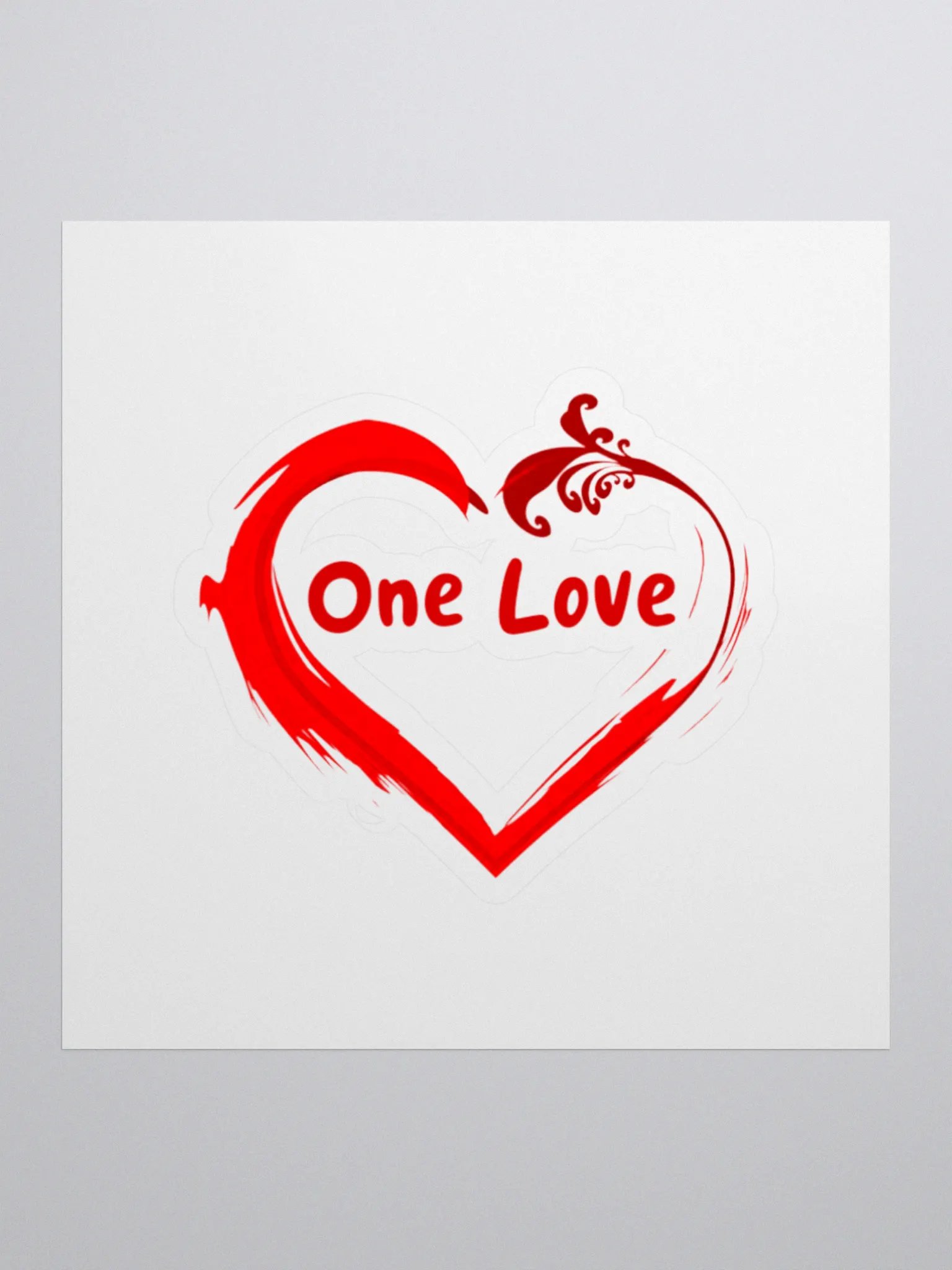 One Love Stickers product image (1)