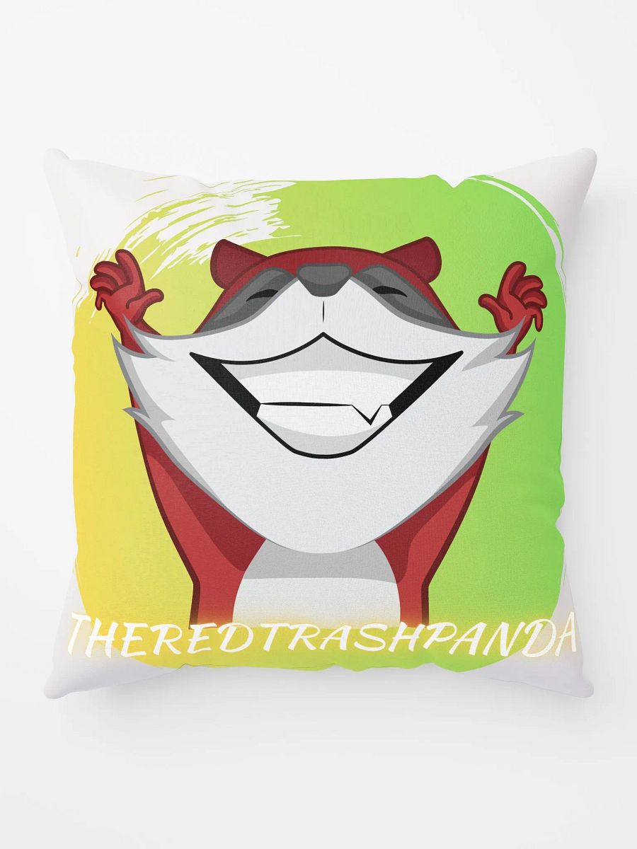 Red Trash Panda Hype Emote Pillow product image (5)