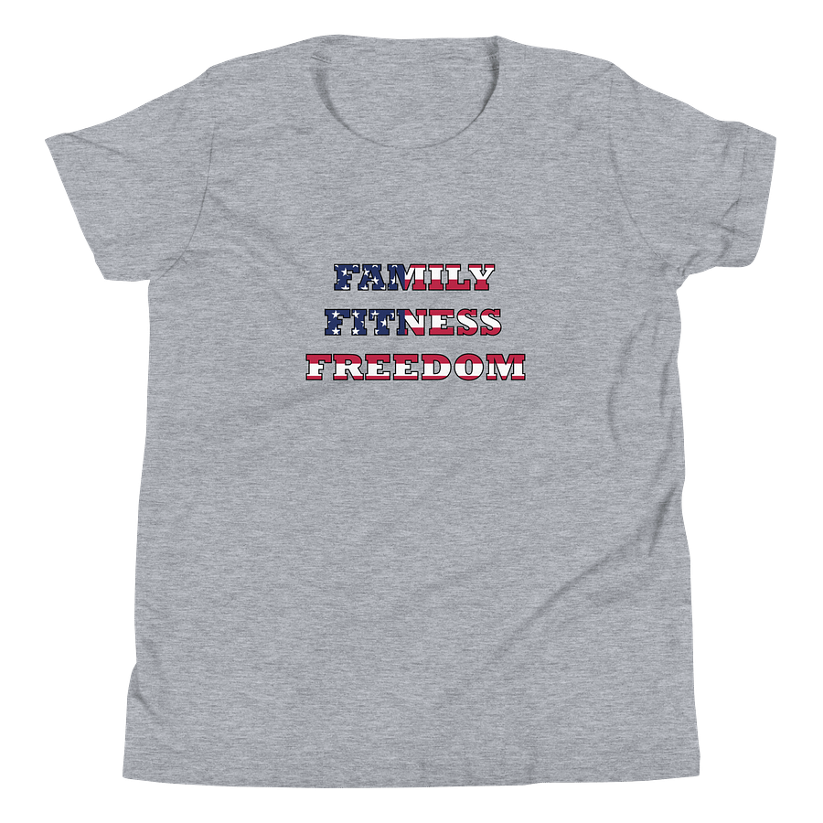 "Family Fitness Freedom"- Kids shirt Unisex product image (4)