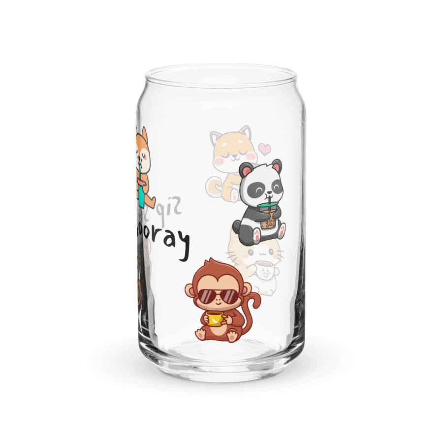 Adorable Animal Can-Shaped Glass Set product image (7)