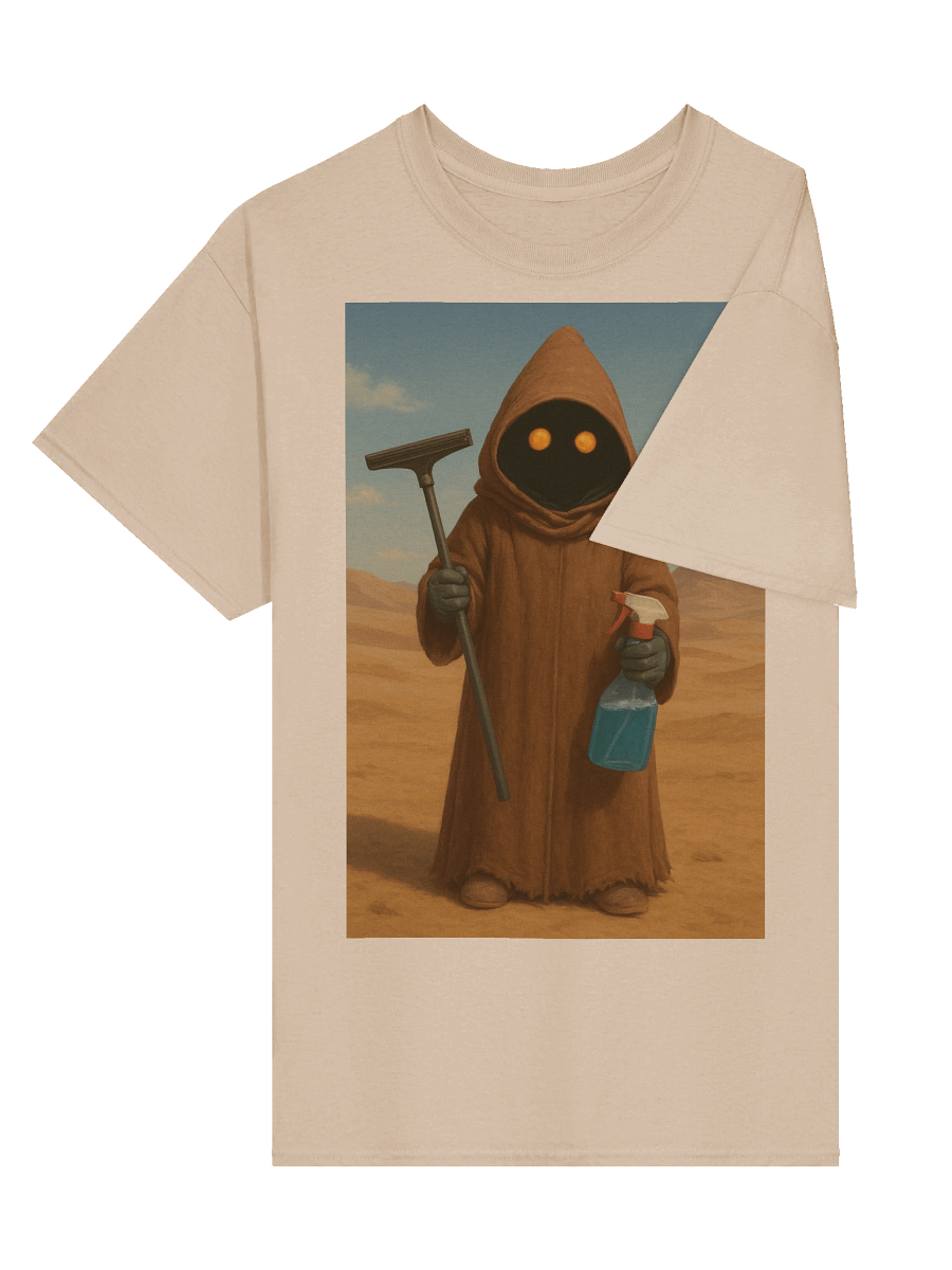 Star Wars inspired Here Comes The Window Cleaner Tee product image (99)